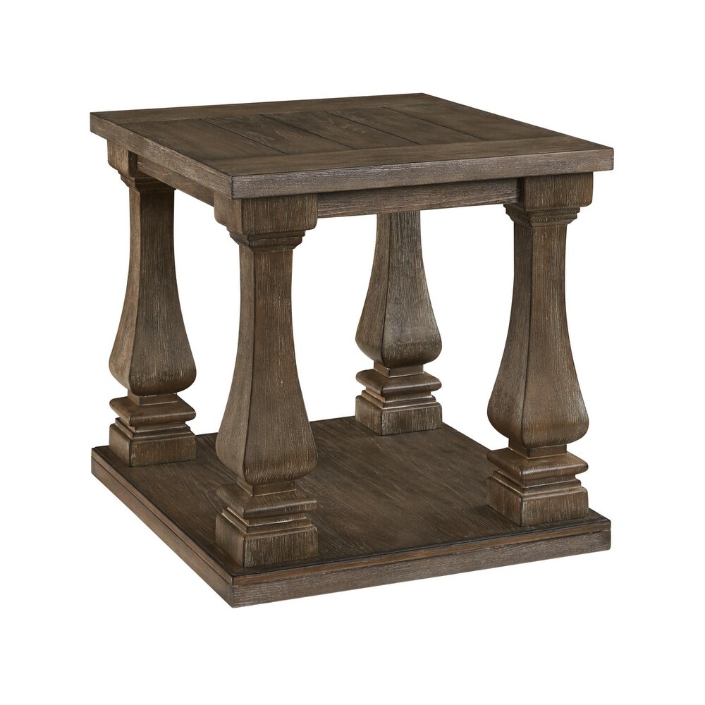 Johnelle End Table   Gray