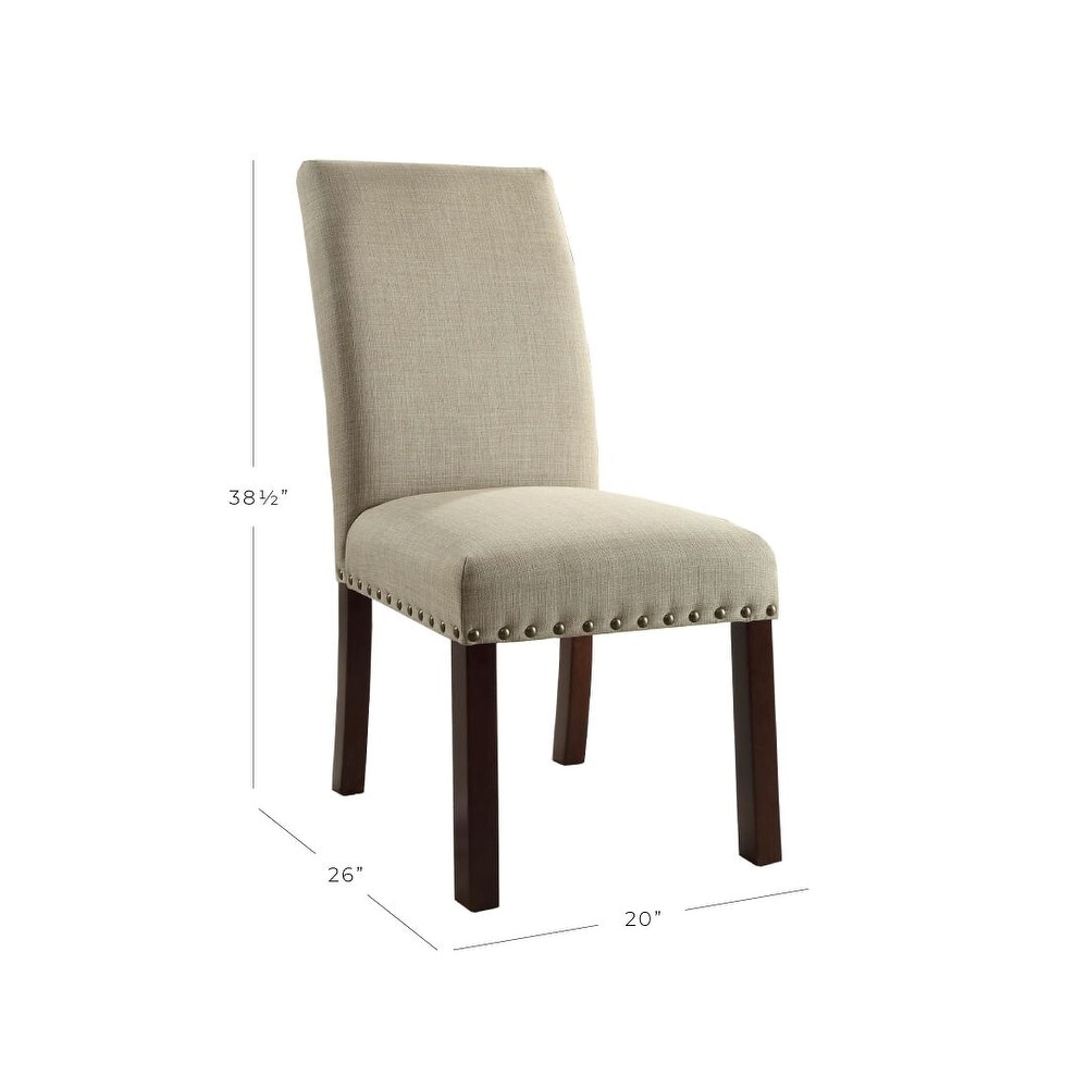 HomePop Classic Parsons Chairs (Set of 2)   N/A