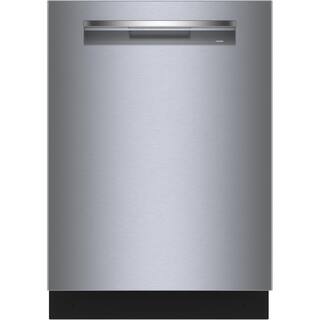 Bosch 500 Series 24 in. Stainess Steel Top Control Tall Tub Pocket Handle Dishwasher with Stainless Steel Tub SHP65CM5N