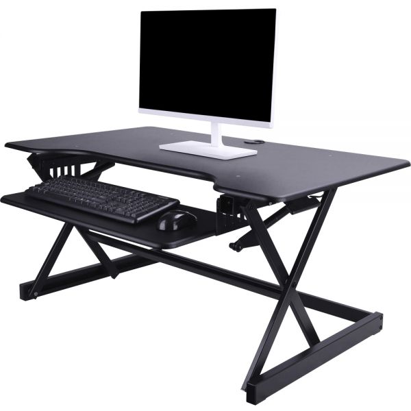 Lorell Deluxe Adjustable Desk Riser