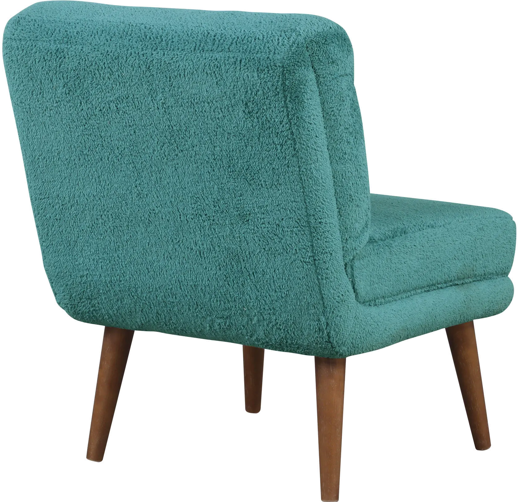 Prem Teal Armless Accent Chair