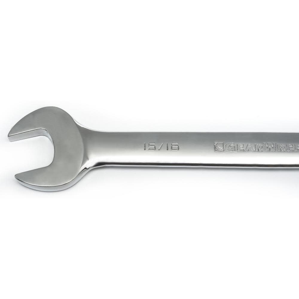 Ratcheting Combination Wrench， 15/16 In. ;