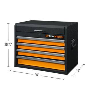 GEARWRENCH 26 in. 4-Drawer GSX Series Tool Chest 83240