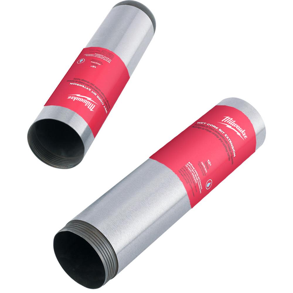 Milwaukee 4-1/2 In. x 12 In. Diamond Premium Wet Core Bit Extension 48-17-4045 from Milwaukee