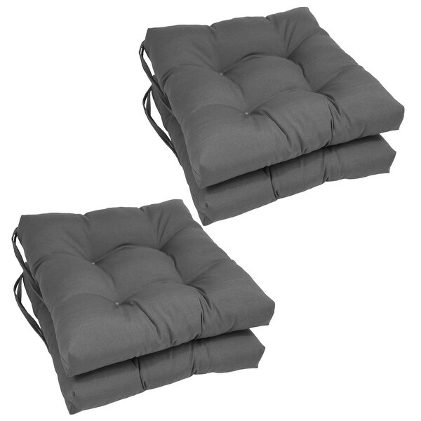 16-inch Square Indoor Chair Cushions (Set of 2， 4， or 6) - 16