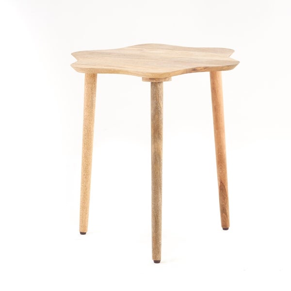 Adelaide Solid Mango Wood End Table by Christopher Knight Home