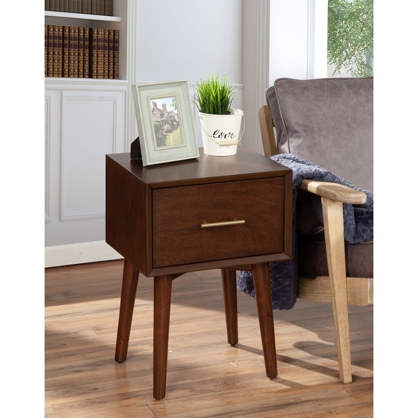 Flynn End Table， Acorn