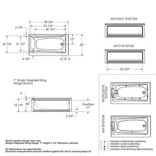 MAAX Utile 32 in. x 60 in. x 81 in. Bath and Shower Combo in Marble Carrara with New Town Right Drain Halo Door Chrome 106911-307-508-105