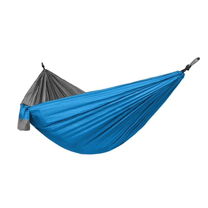 Hot selling Outdoor Portable Parachute Nylon Camping Hammock Hiking gear Folding hammock