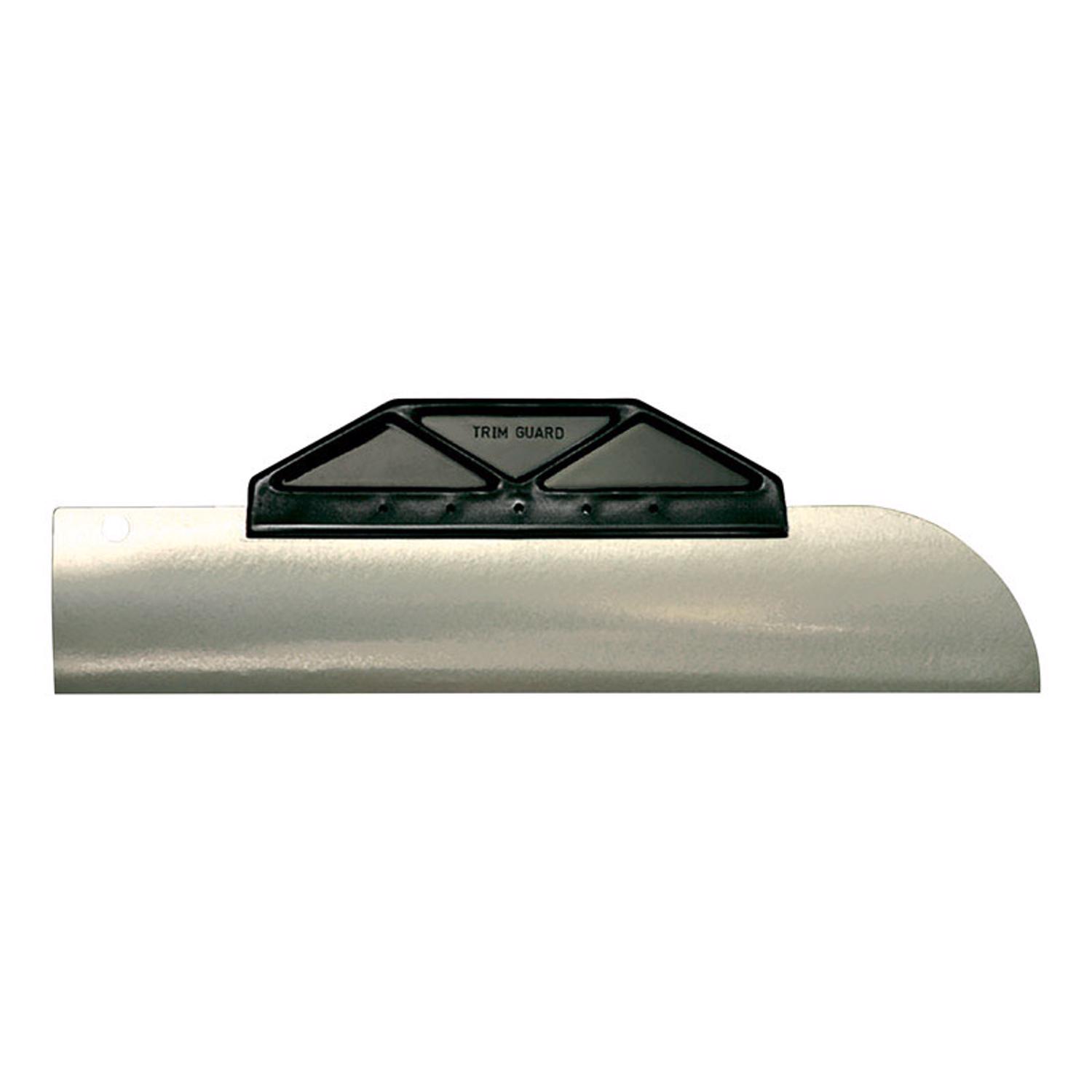 Allway 10 in. L Black Aluminum Trim Shield