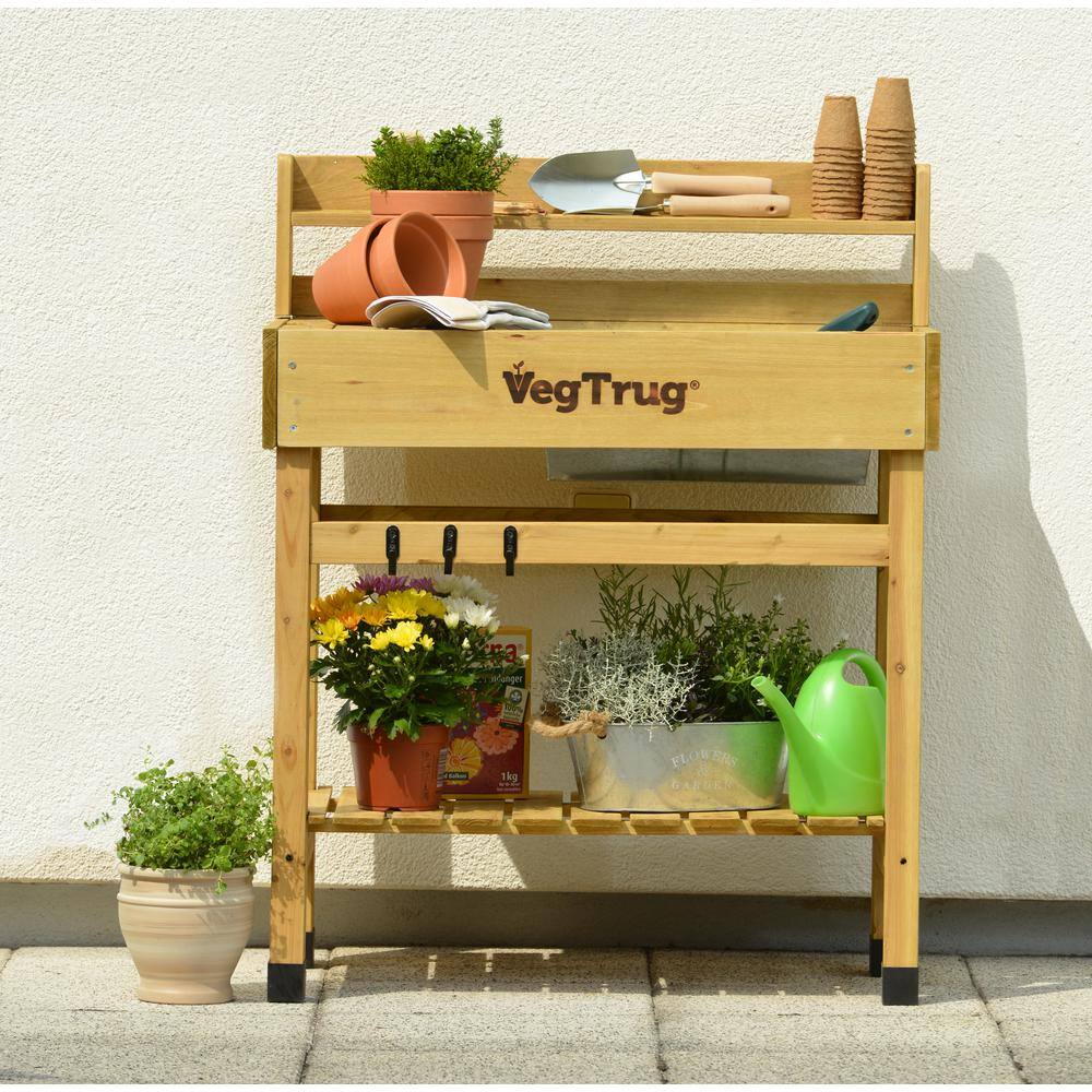 VegTrug Natural Deluxe Potting Bench DPT6008NUSA