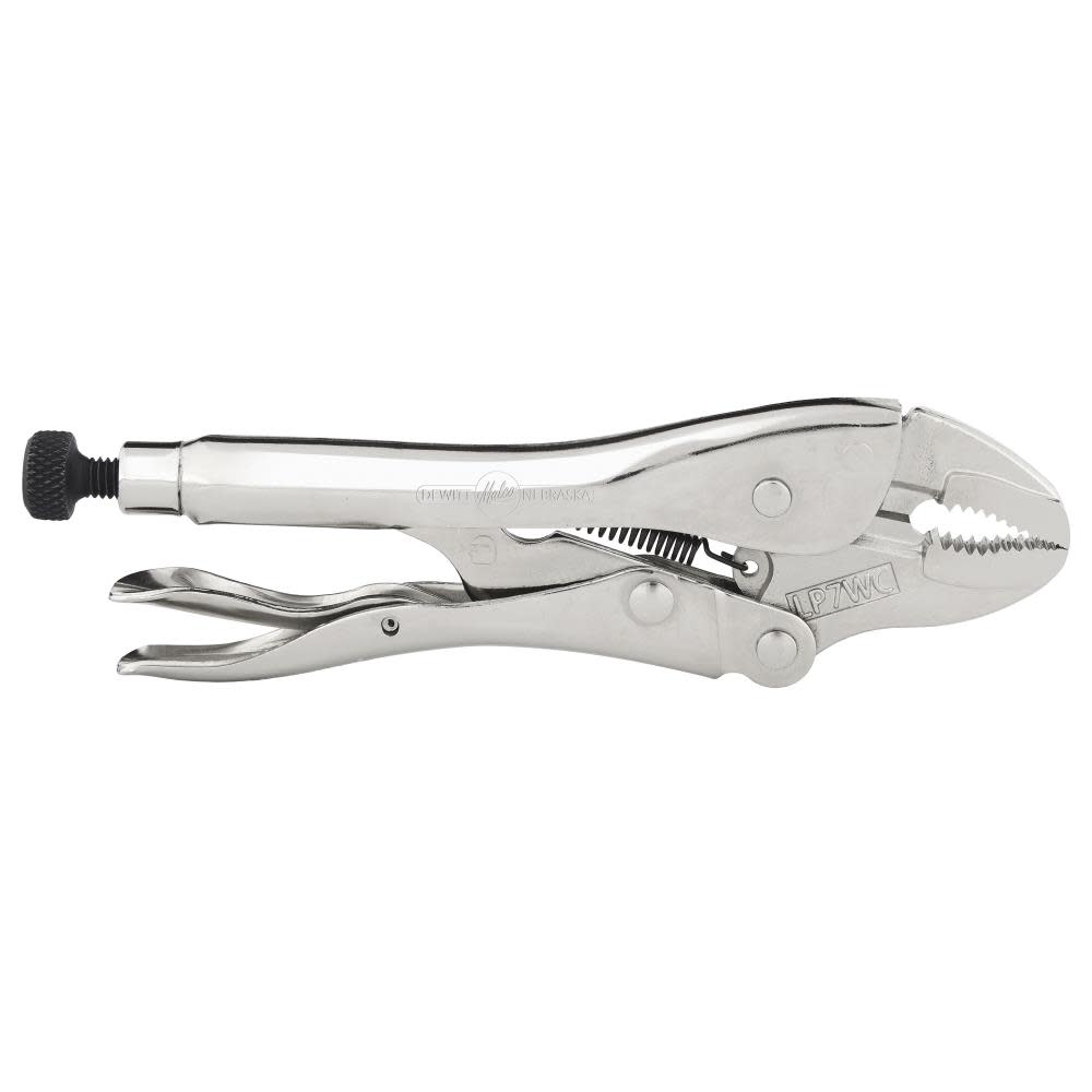 Malco Curved Jaw Locking Pliers 7 with Wire Cutter