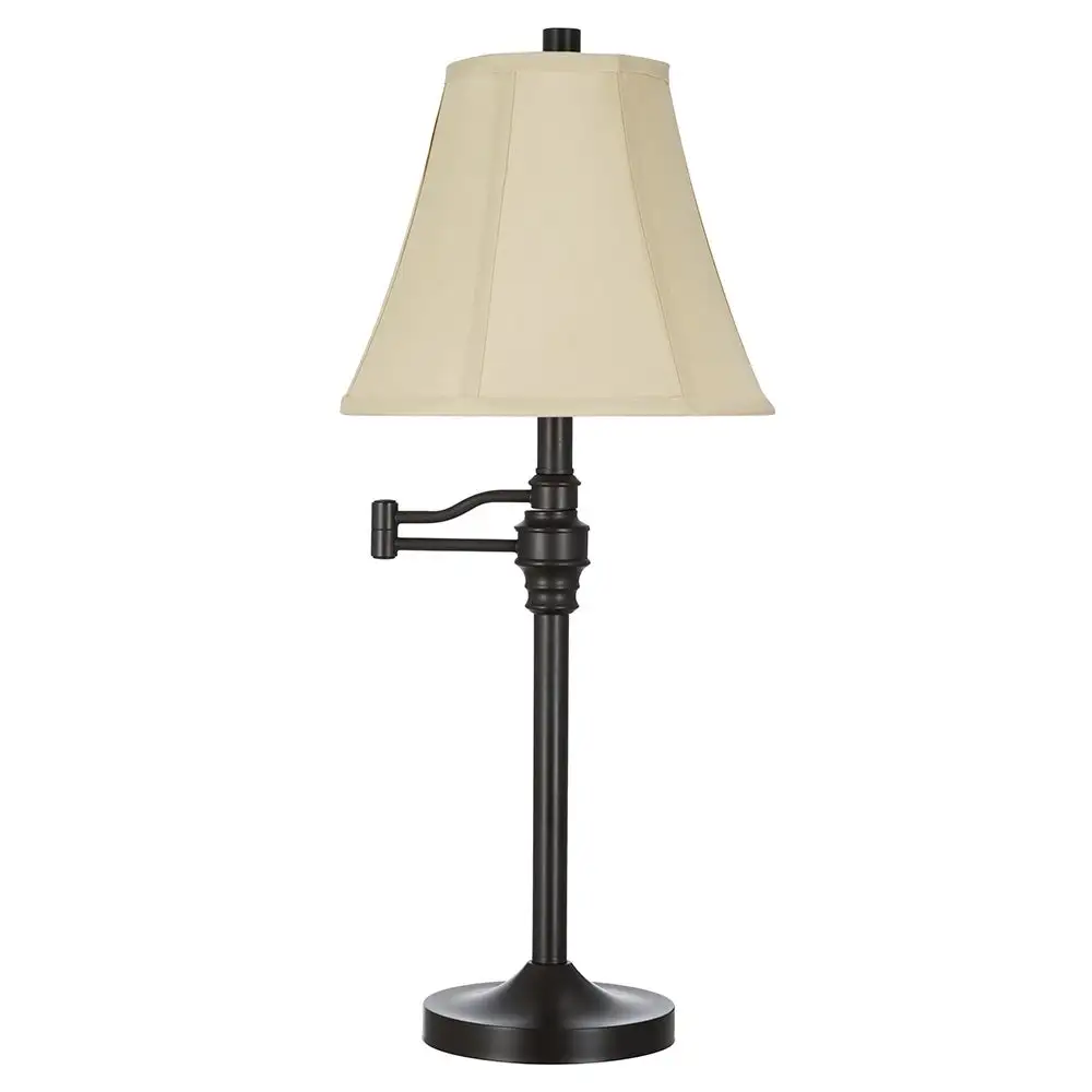 Catalina Lighting Bronze Swing Arm Table Lamp, 28