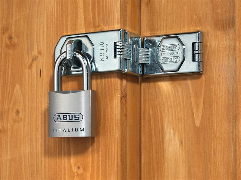 ABUS 80TI/50mm TITALIUM Padlock Carded ABU80TI50C