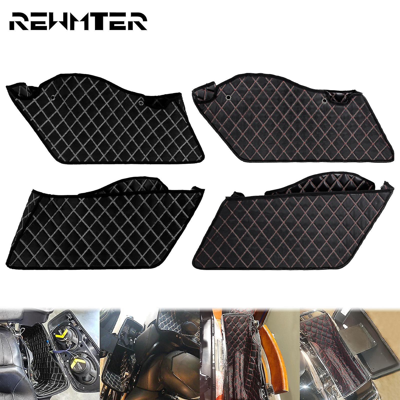 Cycle Thread Bags Bag Insert Carpet 2pcs For Harley Ing Ultra Glide Flhx 14-2021