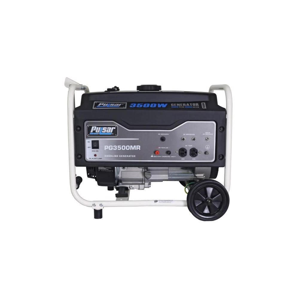 Pulsar Generator 120V 3500W 208cc 4 Stroke Gasoline Portable ;