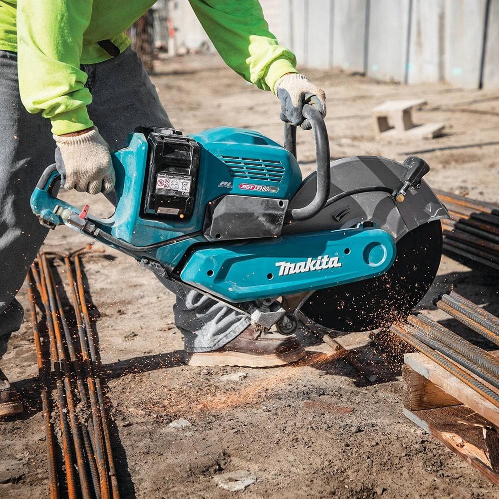 Makita 80V max (40V max X2) XGT Brushless Cordless 14 in. Power Cutter Kit (8.0Ah) GEC01PL