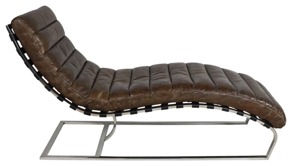 Matthew Izzo Home Iovanna Chaise Lounger   Contemporary   Indoor Chaise Lounge Chairs   by Matthew Izzo  Houzz