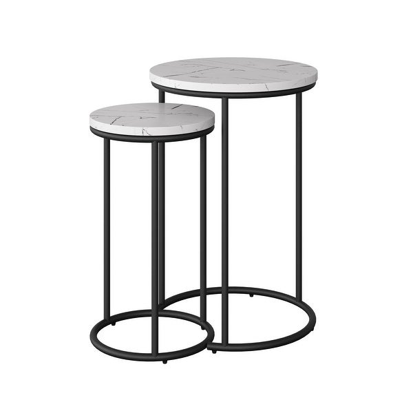 CorLiving Fort Worth Nesting Side Table