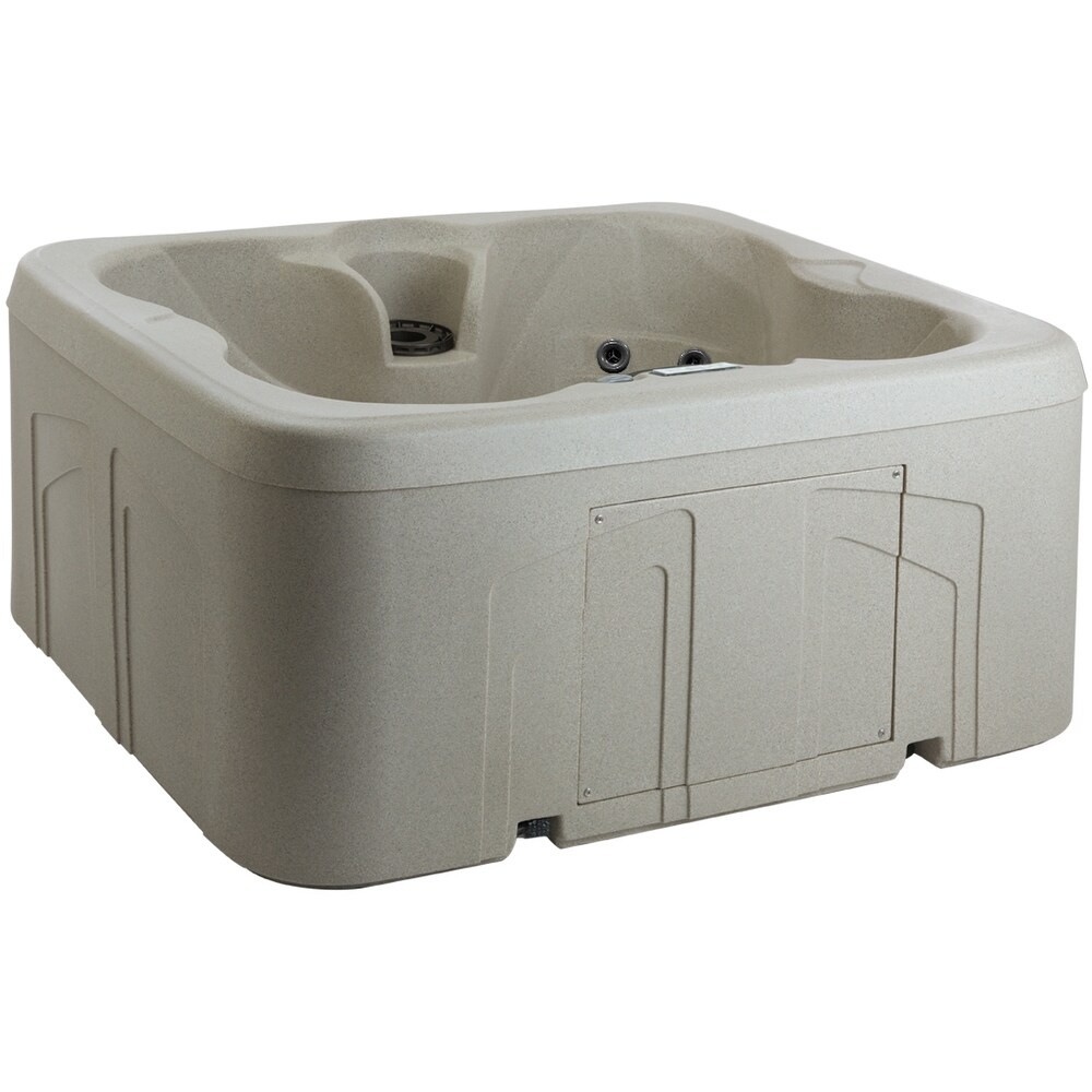 Lifesmart LS100DX 4 Person 20 Jet 110v Plug and Play Spa with Waterfall