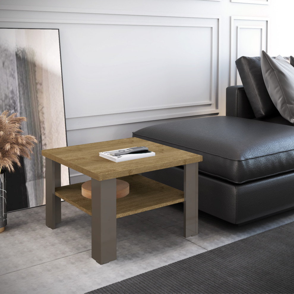 Modern Classic Square Coffee Table for Living Room w/ Color Combination   Transitional   Coffee Tables   by 7even USA Group  LLC  Houzz