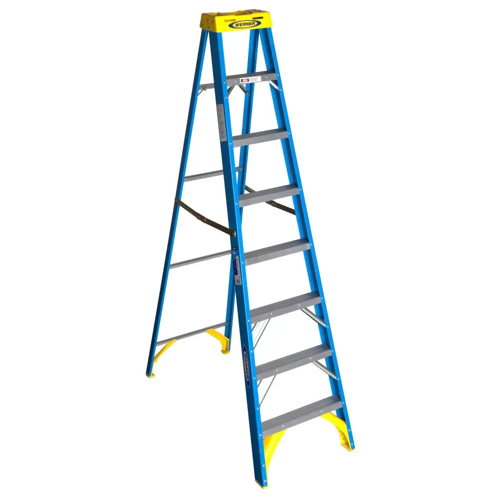 8 Ft. Type I Fiberglass Step Ladder