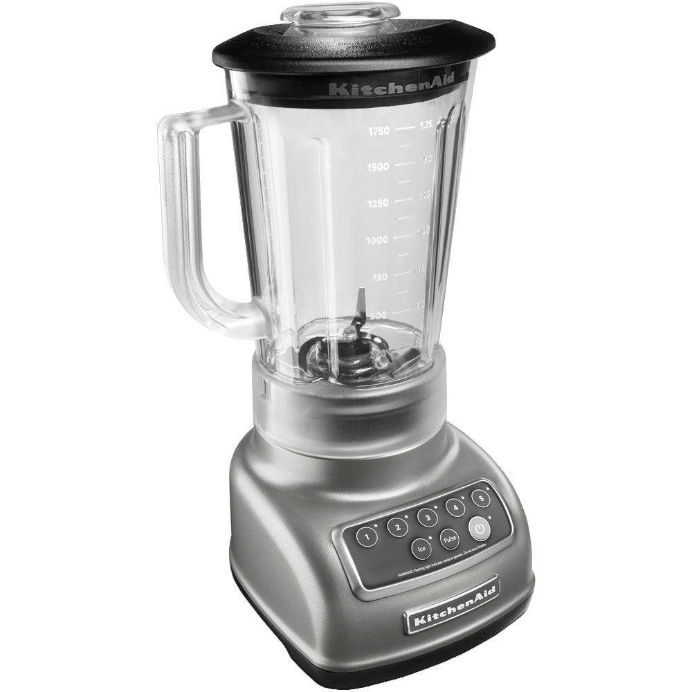 KitchenAid 56 oz. 5-Speed Silver Blender KSB1570SL