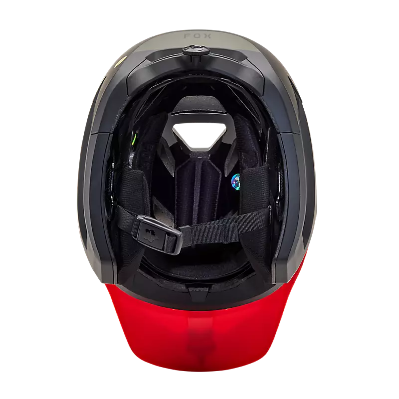Fox Racing Dropframe Pro MTB Helmet - NYF - Orange Flame