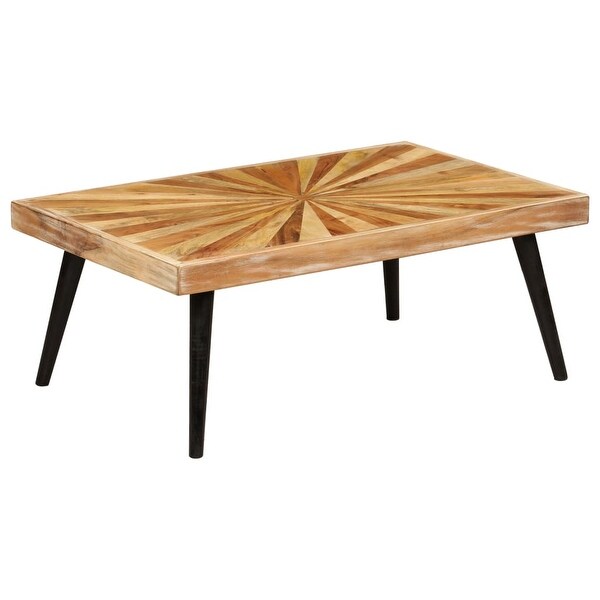 vidaXL Coffee Table Solid Mango Wood 35.4