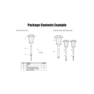 Hampton Bay Orange Hills Solar Bronze LED Path Light 15 Lumens Vintage Bulb Seedy Glass (2-Pack) C6100-01