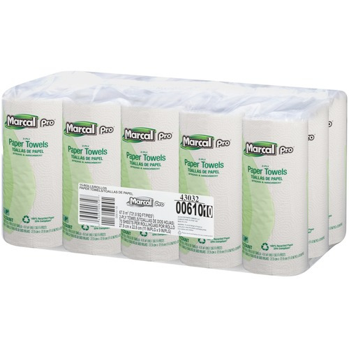 Marcal Pro 100% Recycled Paper Towels  MRC610