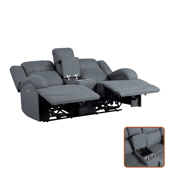 Sherwood 3 Piece Power Reclining Living Room Sofa Set