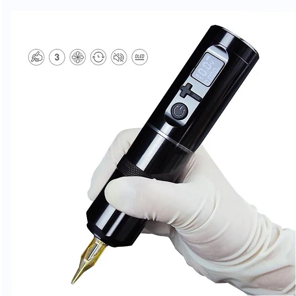 2200ma Power Battery Tattoo Machine Rotary Pen Wireless Tattoo Gun Coreless Motor For Body Art