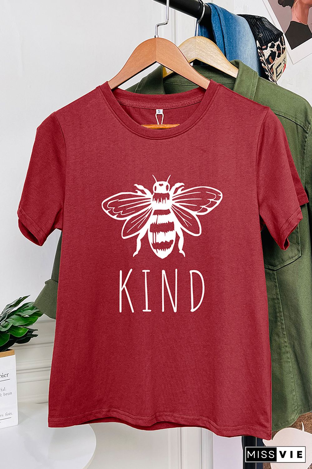 Be Kind Short Sleeve Graphic Tee Wholesale