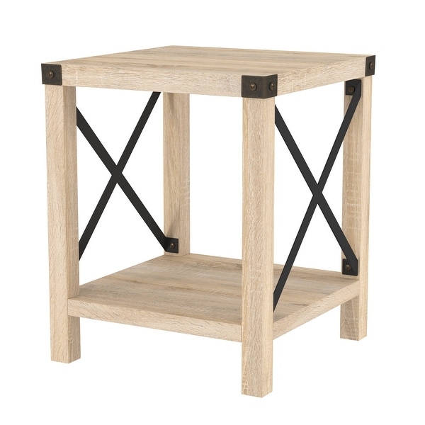 Middlebrook Kujawa 18-inch X-side Accent Table