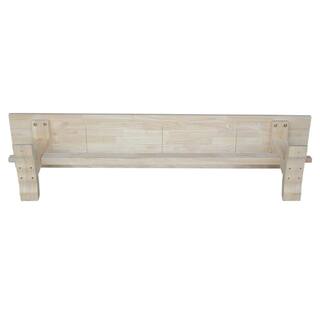 International Concepts Unfinished Bench KBE-72