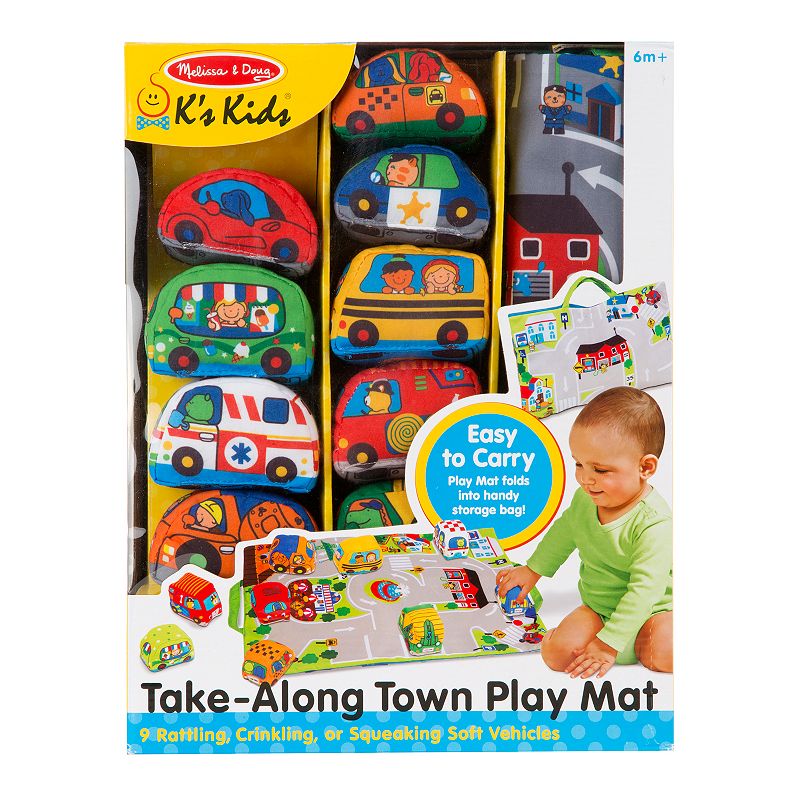 Melissa and Doug Take-Along Town Play Mat