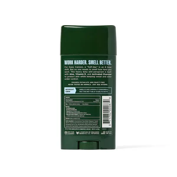 Duke Cannon 3 oz Midnight Swim Antiperspirant