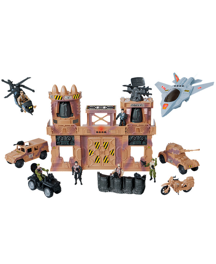 True Heroes Deluxe Military-Inspired Base Playset  Created for You by Toys R Us