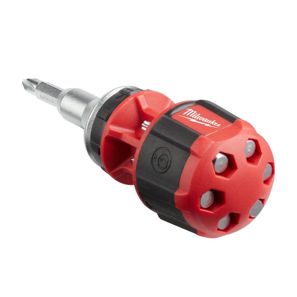 Milwaukee 8-in-1 Compact Ratcheting Multi-Bit Driver 48-22-2330 from Milwaukee