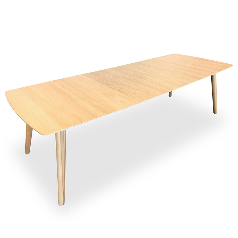 JAREL Extendable Dining Table 180-270cm -  Natural