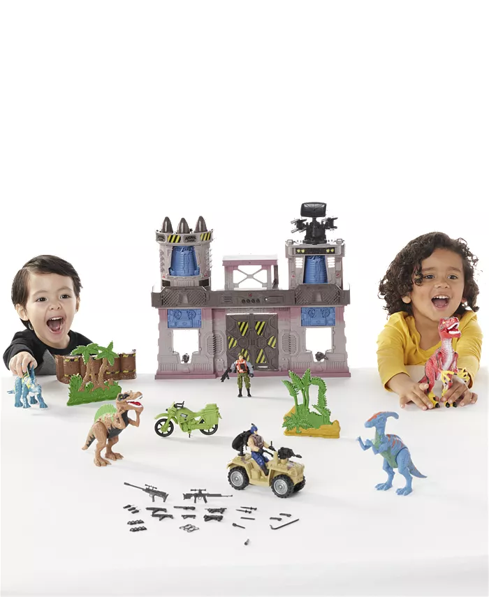 Animal Zone Dino Fortress Playset  Created for You by Toys R Us