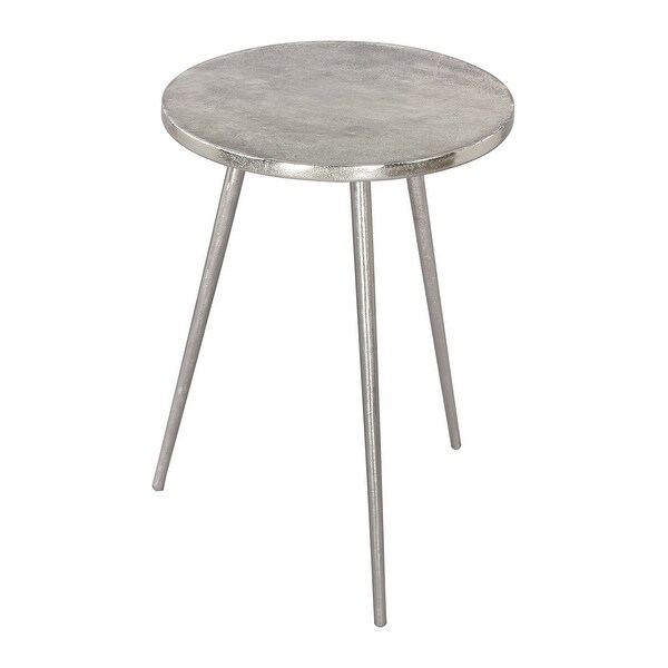 Politik Side Table Silver