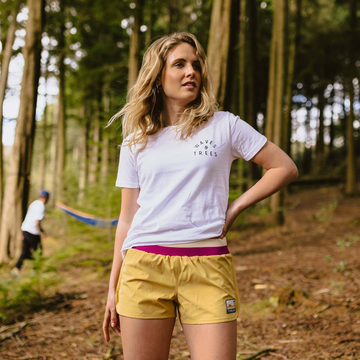 Explore Recycled All Purpose Shorts - Ochre Yellow