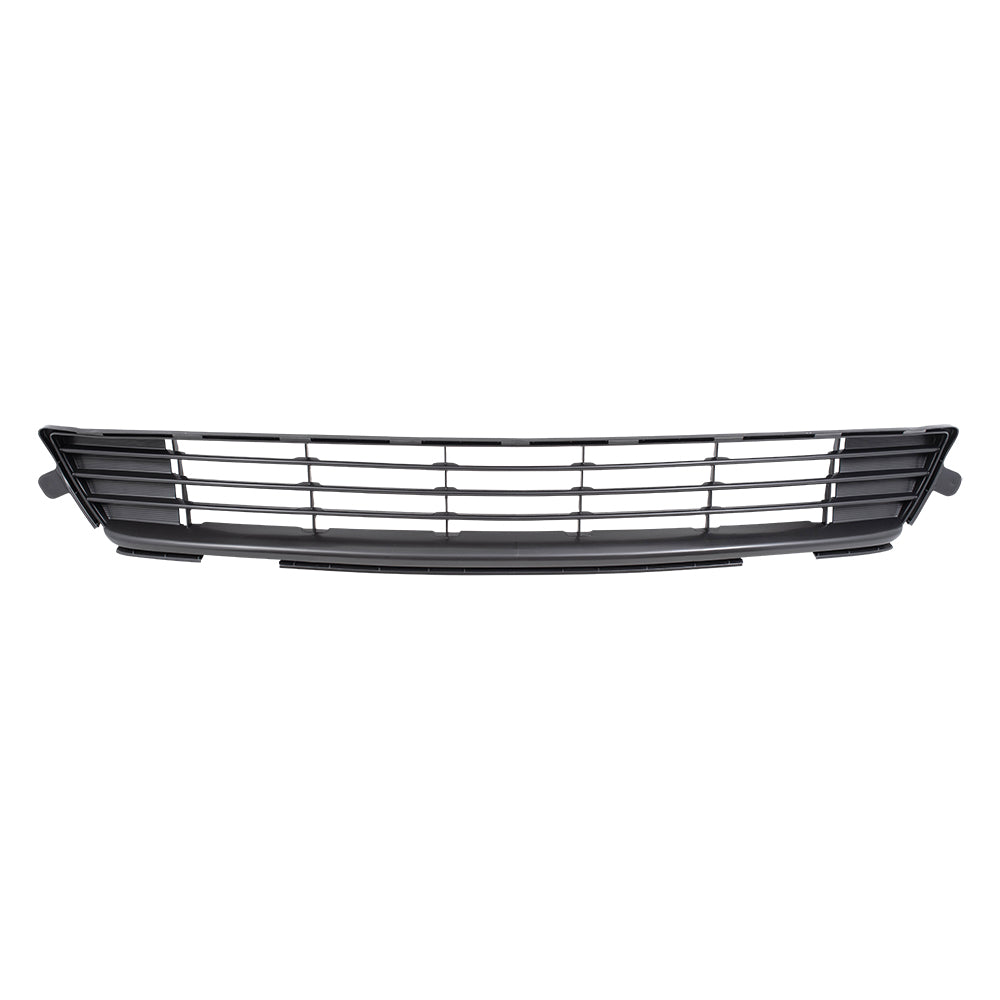 Brock Replacement Front Lower Center Bumper Grille Textured Black Compatible with 2011-2013 Corolla 53112-02280