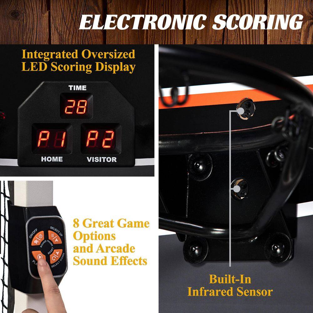 Barrington Urban Collection Arcade Basketball Game with Electronic Scoring and 7 in. Basketball Set BG135Y22002