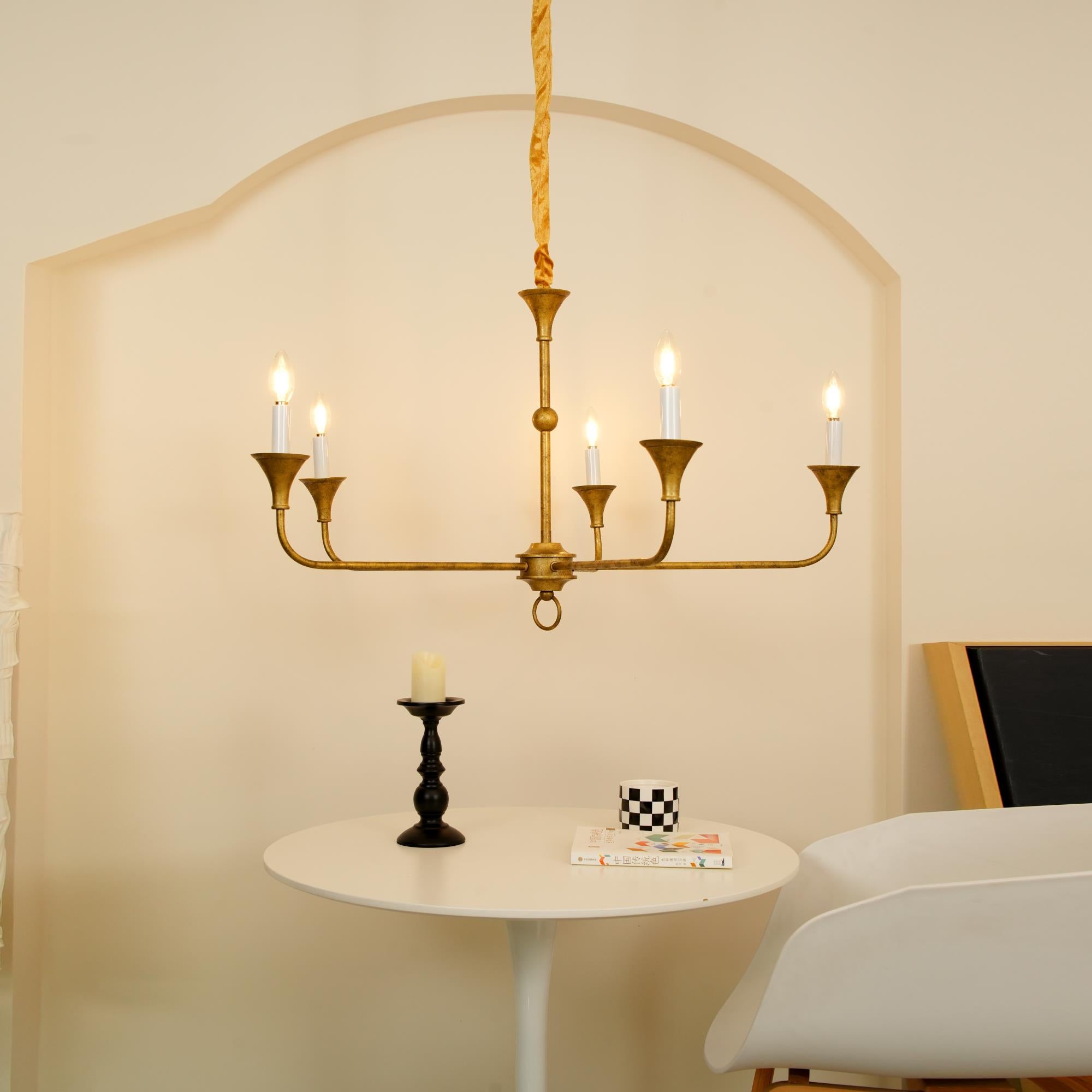 Elara Candle Chandelier