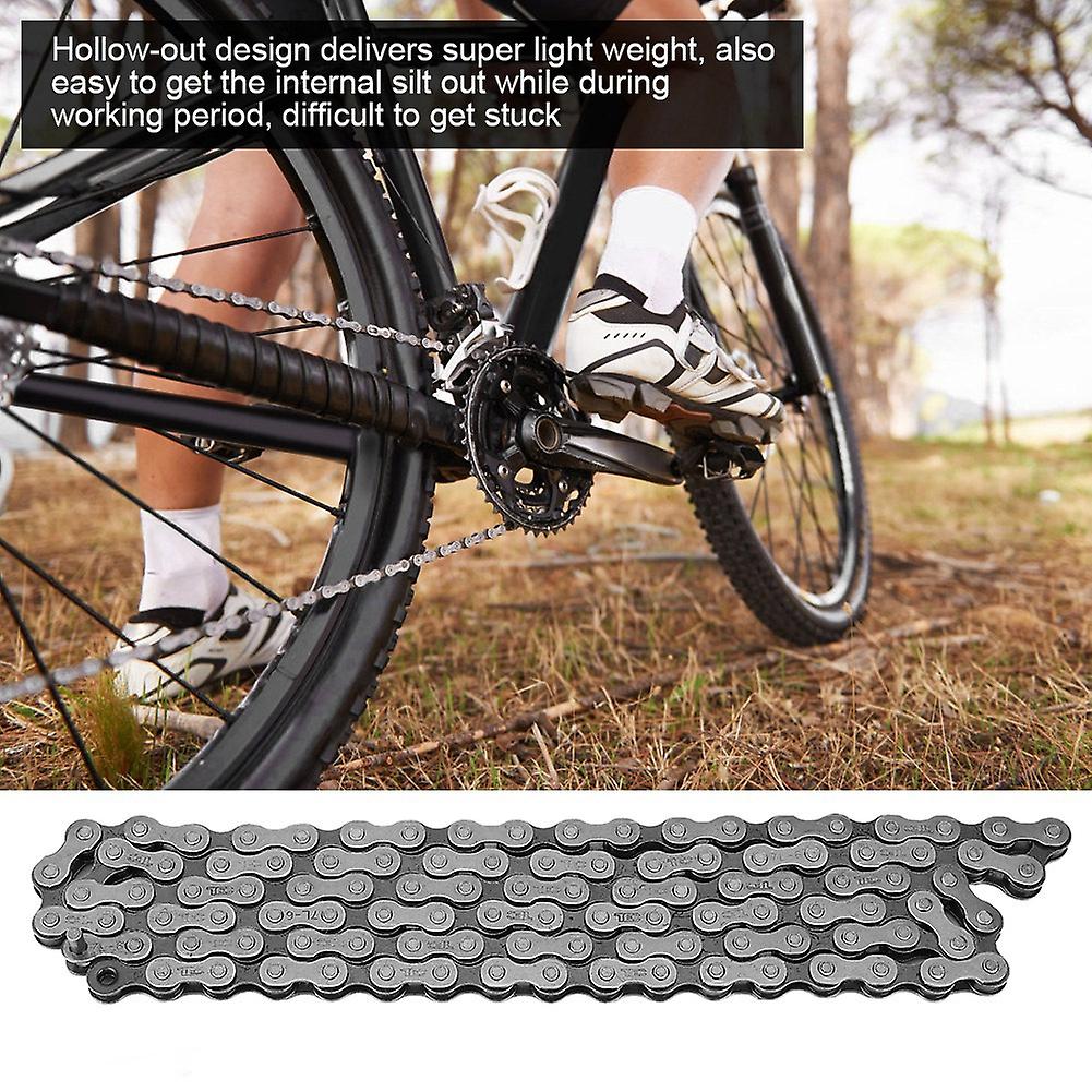 Hollow Out Chain 106 Links Mountain Bike Fixed Gear Single Speed Bicycle Chain