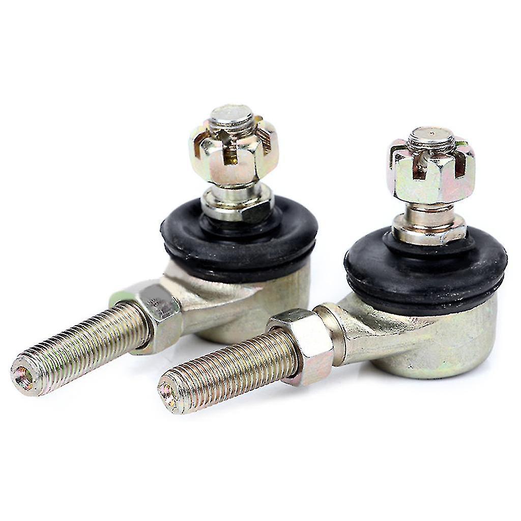 2pcs Universal M10 10mm Diameter Tie Rod End Ball Joint For 50-250cc Atv Quad