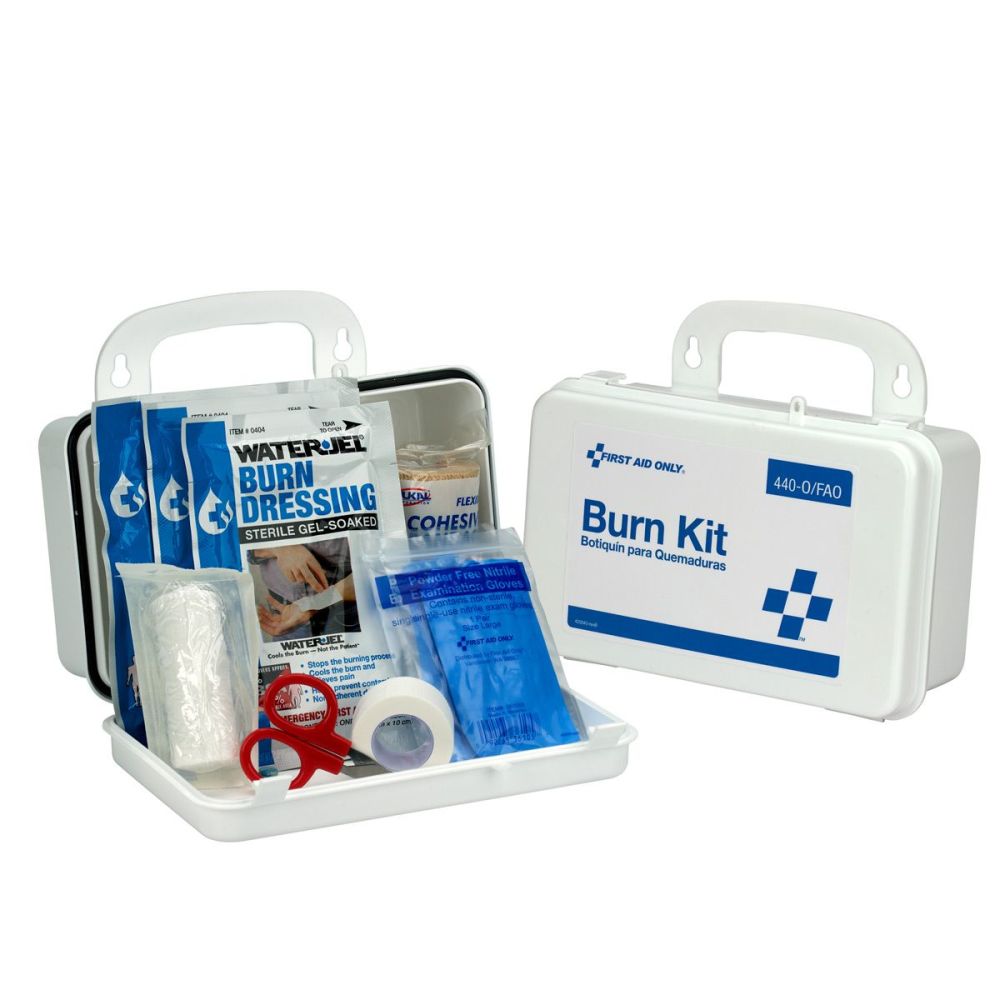 First Aid Only Plastic Case Burn Care Kit ;